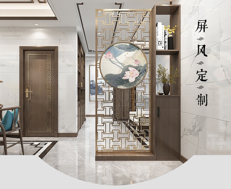 不锈钢屏风定制大图